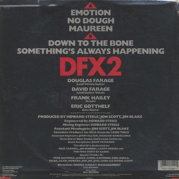 DFX2 : Emotion (12", MiniAlbum)