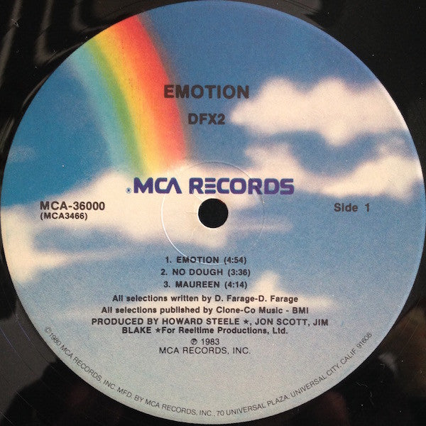 DFX2 : Emotion (12", MiniAlbum)