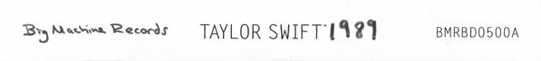 Taylor Swift : 1989 (CD, Album, Sli)