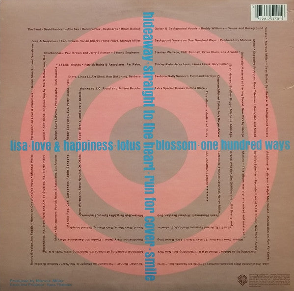 David Sanborn : Straight To The Heart (LP, Album, All)