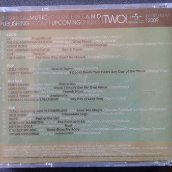 Various : Current And Upcoming Singles Two: Apr/May 2009 (CD, Comp, Promo, Smplr)
