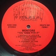 Mentors : You Axed For It! (LP, Album)