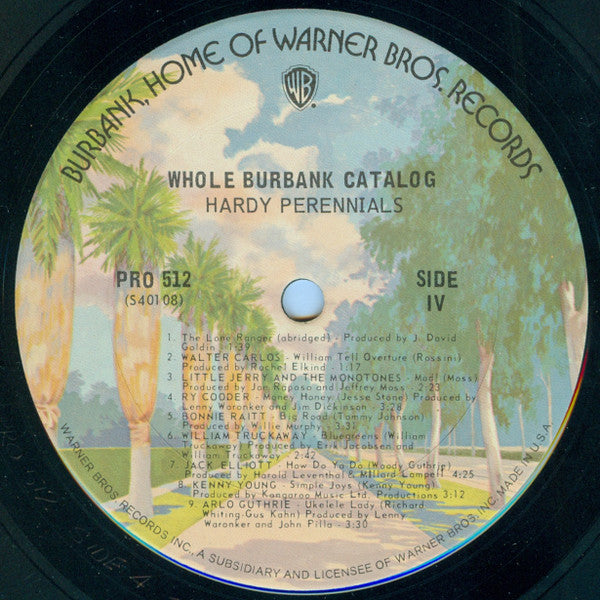 Various : Whole Burbank Catalog (2xLP, RE, Smplr)