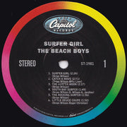 The Beach Boys : Surfer Girl (LP, Album, RE, 180)