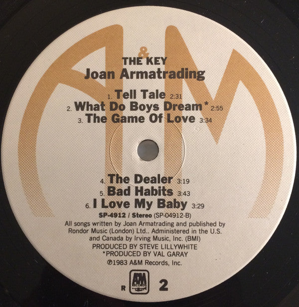 Joan Armatrading : The Key (LP, Album, R -)