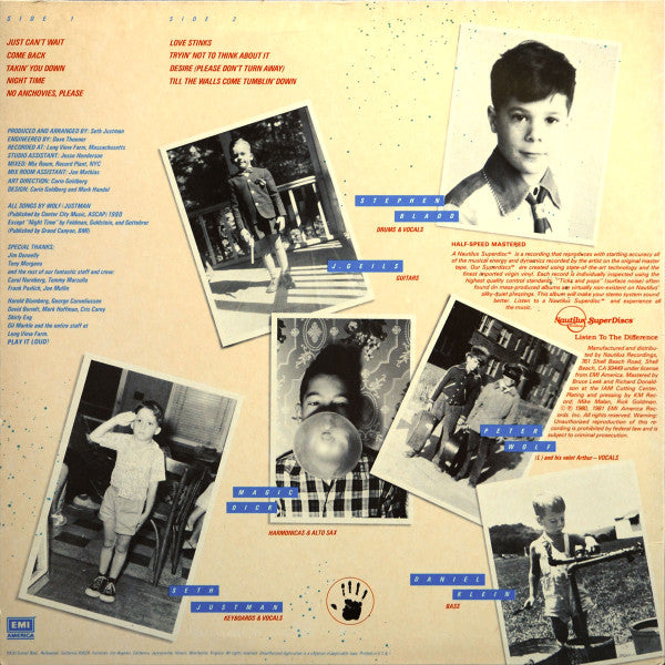 The J. Geils Band : Love Stinks (LP, Album, Hal)