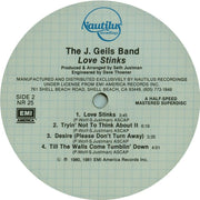 The J. Geils Band : Love Stinks (LP, Album, Hal)
