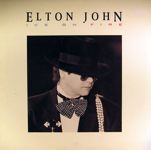 Elton John : Ice On Fire (LP, Album, Spe)