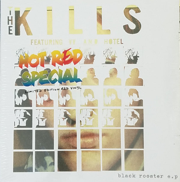The Kills : Black Rooster E.P. (10", EP, RSD, Ltd, RE, Red)