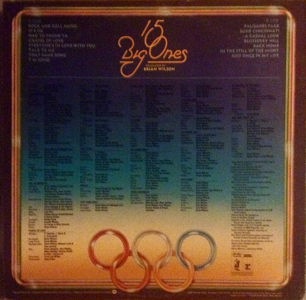 The Beach Boys : 15 Big Ones (LP, Album, San)