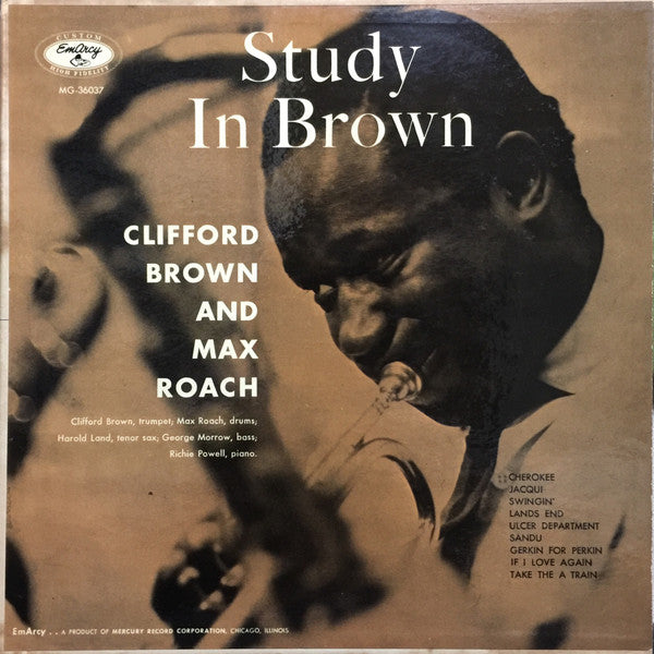 Clifford Brown And Max Roach : Study In Brown (LP, Album, Mono)