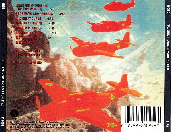 Talking Heads : Remain In Light (CD, Album, RE)