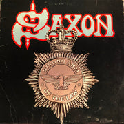 Saxon : Strong Arm Of The Law (LP, Album, RE, Pit)