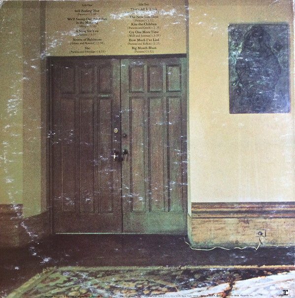 Gram Parsons : GP (LP, Album, San)