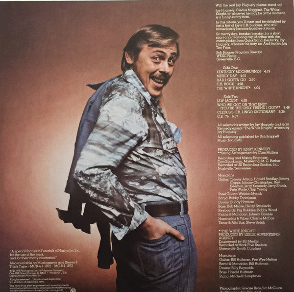 Cledus Maggard & The Citizen's Band : The White Knight (LP, Album, San)