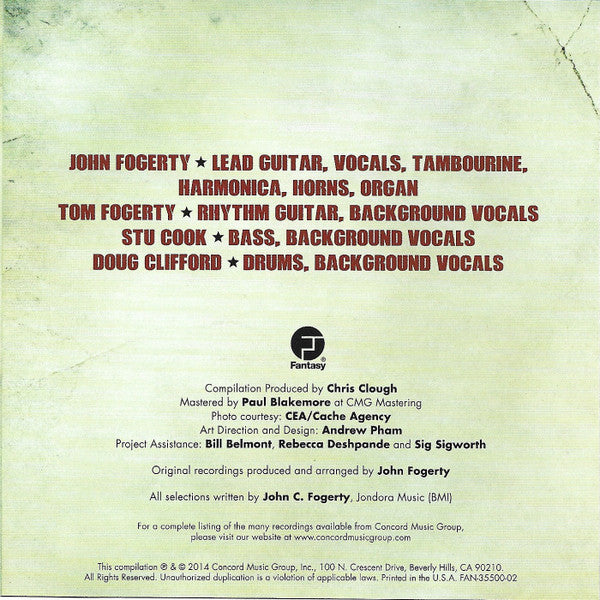 Creedence Clearwater Revival : Greatest Hits (CD, Comp)