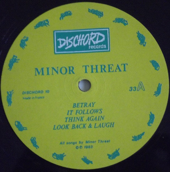 Minor Threat : Out Of Step (12", EP, RM, RP, $5,)