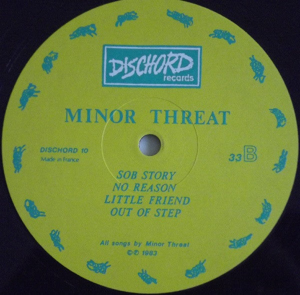 Minor Threat : Out Of Step (12", EP, RM, RP, $5,)