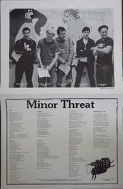 Minor Threat : Out Of Step (12", EP, RM, RP, $5,)