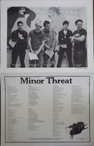 Minor Threat : Out Of Step (12", EP, RM, RP, $5,)