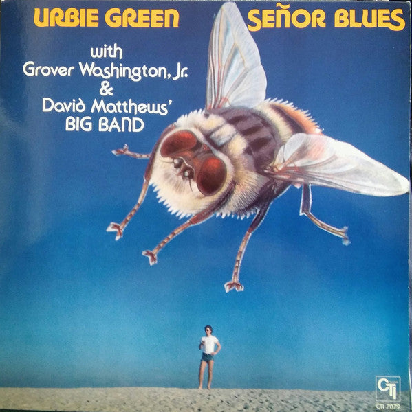 Urbie Green With Grover Washington, Jr. & David Matthews' Big Band* : Señor  Blues (LP, Album, San)