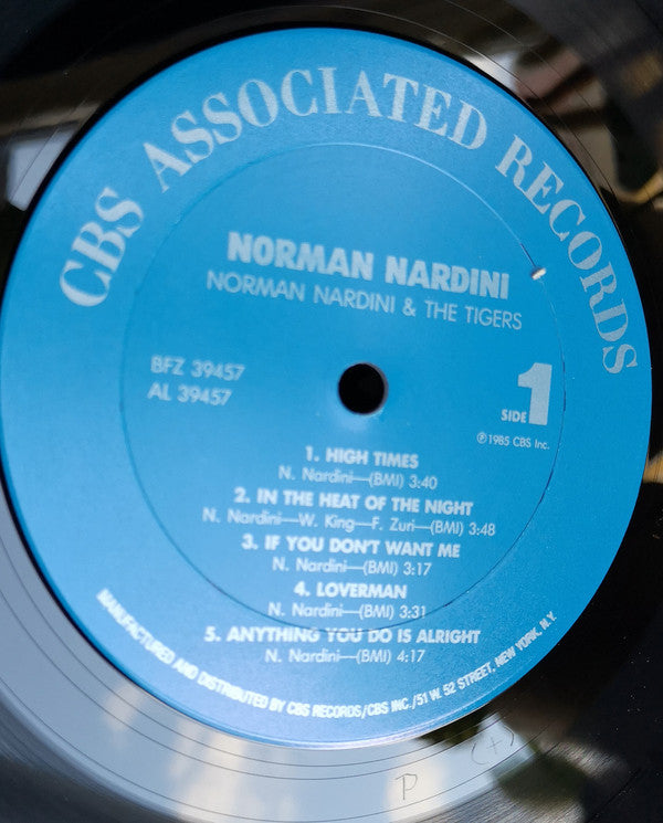 Norman Nardini & The Tigers* : Norman Nardini & The Tigers (LP, Album)