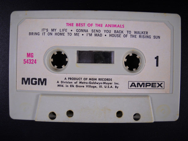 The Animals : The Best Of The Animals (Cass, Comp)