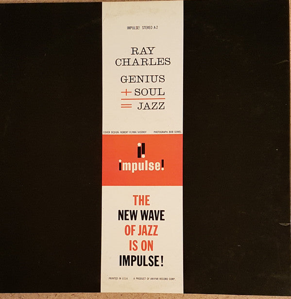 Ray Charles : Genius + Soul = Jazz (LP, Album, Gat)