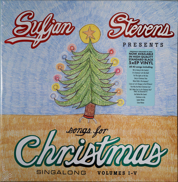 Sufjan Stevens : Songs For Christmas (Box, Comp + 5x12", EP, RE)