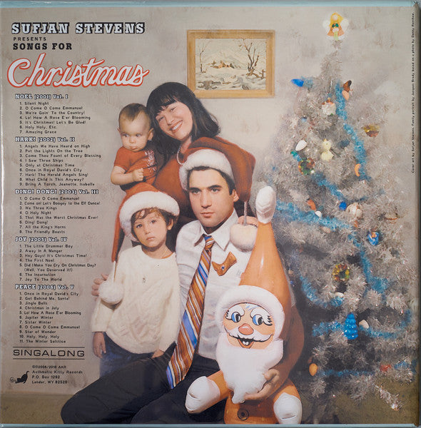 Sufjan Stevens : Songs For Christmas (Box, Comp + 5x12", EP, RE)