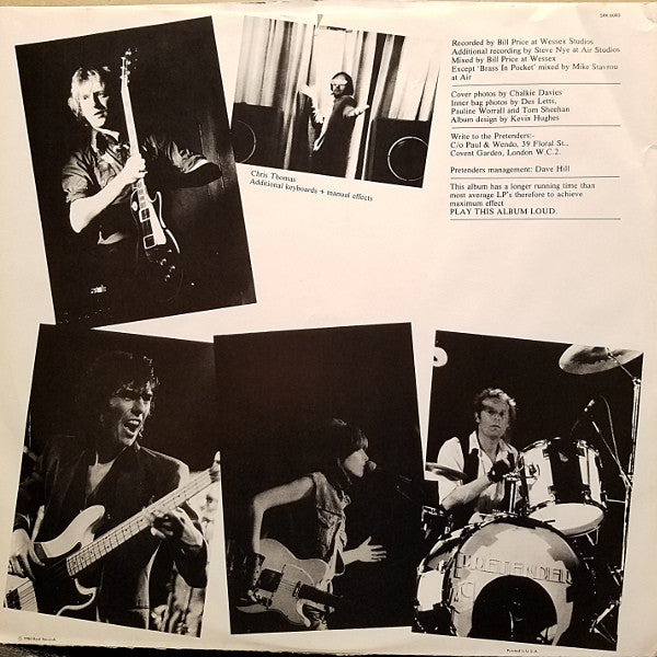 Pretenders* : Pretenders (LP, Album, Win)
