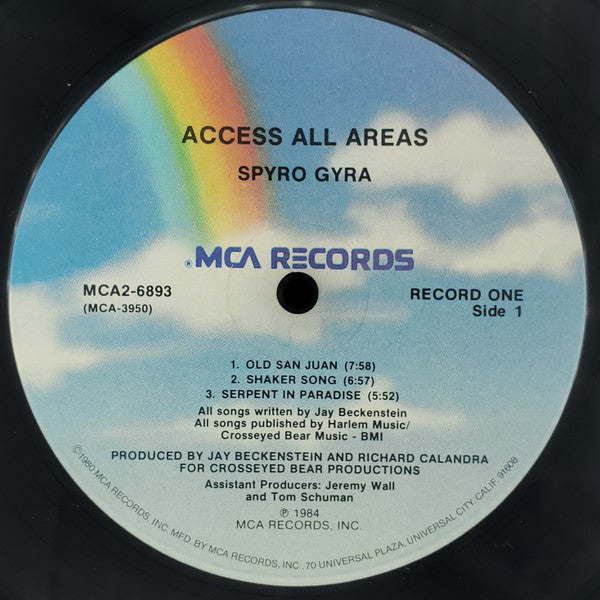 Spyro Gyra : Access All Areas (2xLP, Album)