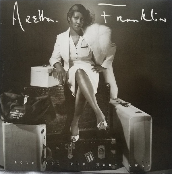 Aretha Franklin : Love All The Hurt Away (LP, Album, Hau)