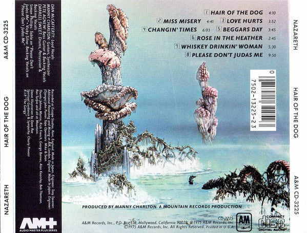 Nazareth (2) : Hair Of The Dog (CD, Album, RE)