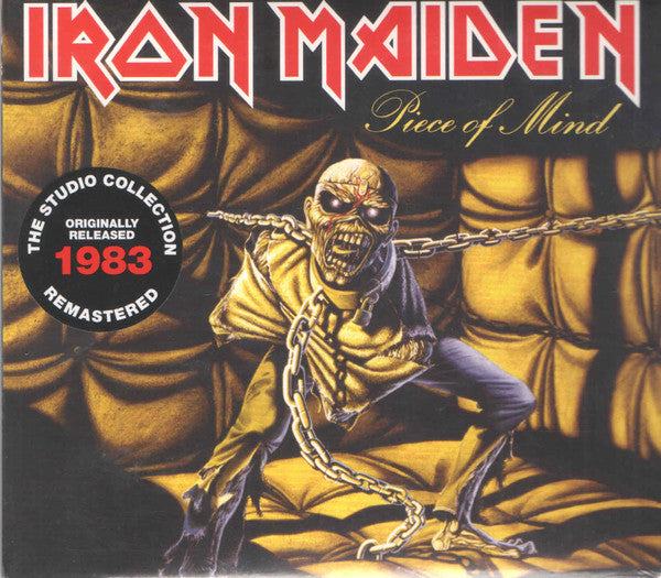 Iron Maiden : Piece Of Mind (CD, Album, RE, RM, Dig)