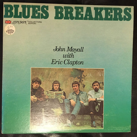 John Mayall With Eric Clapton : Blues Breakers (LP, Album, RE)