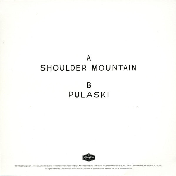 Andrew Bird : Shoulder Mountain (7", Ltd, Red)