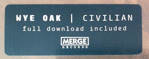 Wye Oak : Civilian (LP, Album)