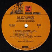 Gordon Lightfoot : Old Dan's Records (LP, Album, Ter)