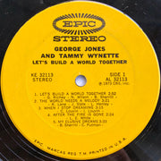 George Jones And Tammy Wynette* : Let's Build A World Together (LP, Album, Ter + 7")