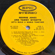 George Jones And Tammy Wynette* : Let's Build A World Together (LP, Album, Ter + 7")
