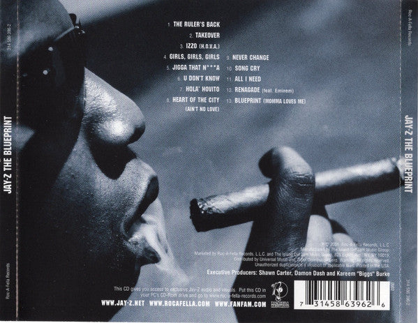 Jay-Z : The Blueprint (CD, Album, RE)