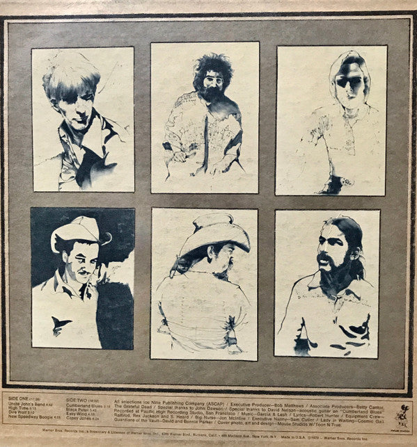 The Grateful Dead : Workingman's Dead (LP, Album)