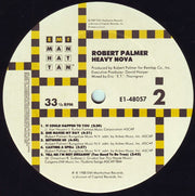 Robert Palmer : Heavy Nova (LP, Album, ARC)