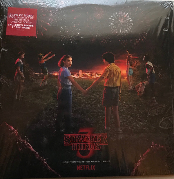 Various : Stranger Things 3 (Music From The Netflix Original Series) (LP + LP, S/Sided + 7" + Comp)