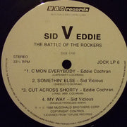 Sid Vicious V Eddie Cochran : Sid V Eddie The Battle Of The Rockers (LP, Comp, MP)
