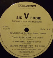 Sid Vicious V Eddie Cochran : Sid V Eddie The Battle Of The Rockers (LP, Comp, MP)