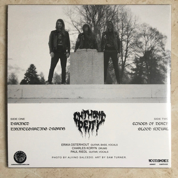 Chthonic Deity : Reassembled In Pain (7", Ltd, Sil)
