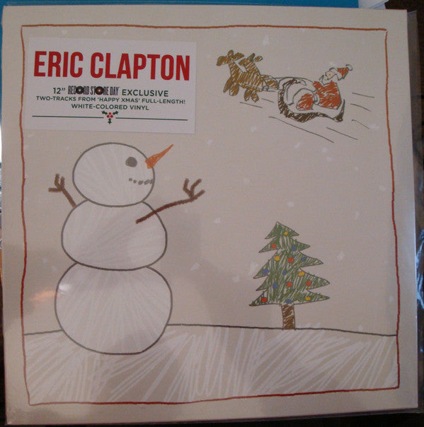 Eric Clapton : For Love On Xmas Day / Home For The Holidays (12", RSD, Ltd, Whi)