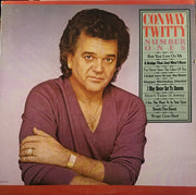 Conway Twitty : Number Ones (LP, Comp, Pin)